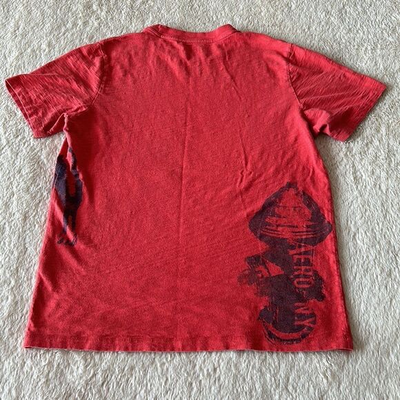 Aeropostale Short sleeve shirt red size Large - Picture 4 of 16